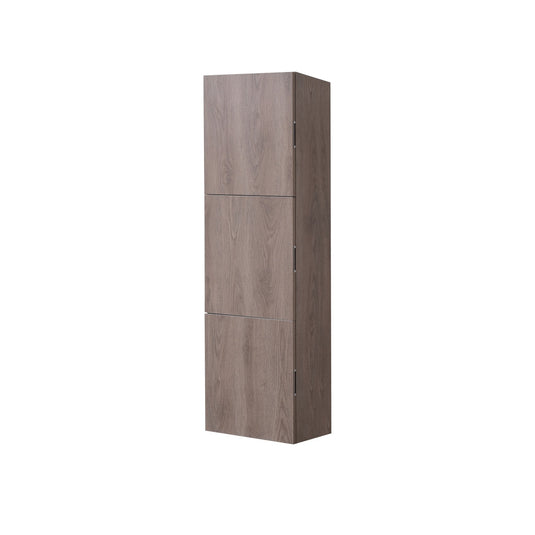 Bliss 18" Wide by 59" High Linen Side Cabinet With Three Doors-Bathroom & More | High Quality from Coozify