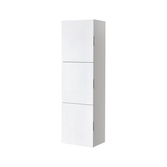Bliss 18" Wide by 59" High Linen Side Cabinet With Three Doors-Bathroom & More | High Quality from Coozify