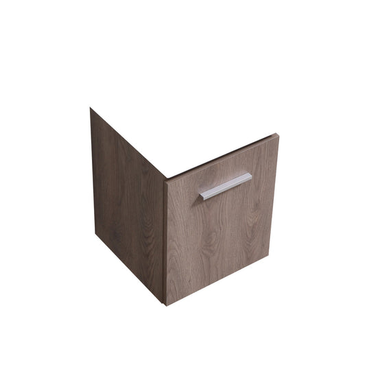 Bliss 16" Wall Mount / Wall Hung Modern Bathroom Vanity With 1 Door Countertop Not Included-Bathroom & More | High Quality from Coozify