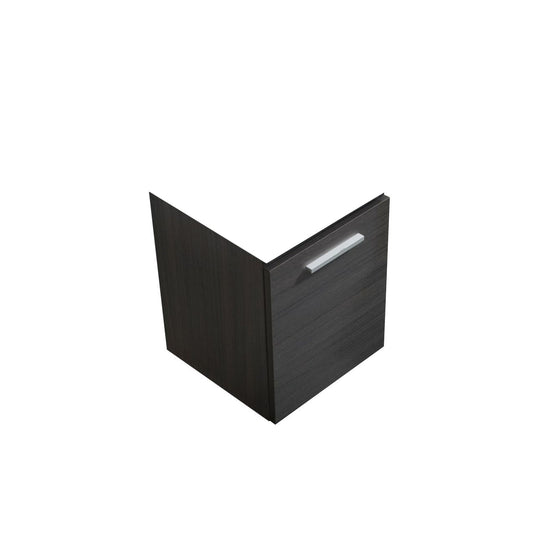 Bliss 16" Wall Mount / Wall Hung Modern Bathroom Vanity With 1 Door Countertop Not Included-Bathroom & More | High Quality from Coozify