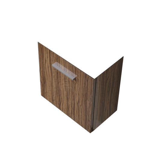 Bliss 18" Wall Mount / Wall Hung Modern Bathroom Vanity With 1 Door Countertop Not Included-Bathroom & More | High Quality from Coozify