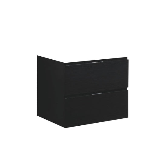 Bliss 24" Wall Mount / Wall Hung Modern Bathroom Vanity With 2 Drawers Countertop Not Included-Bathroom & More | High Quality from Coozify