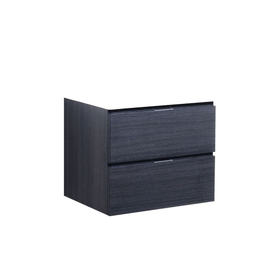 Bliss 24" Wall Mount / Wall Hung Modern Bathroom Vanity With 2 Drawers Countertop Not Included-Bathroom & More | High Quality from Coozify