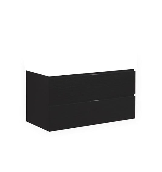 Bliss 40" Wall Mount / Wall Hung Modern Bathroom Vanity With 2 Drawers Countertop Not Included-Bathroom & More | High Quality from Coozify