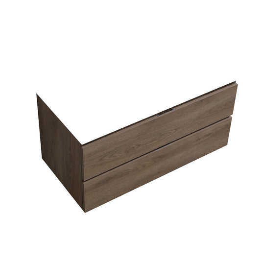 Bliss 40" Wall Mount / Wall Hung Modern Bathroom Vanity With 2 Drawers Countertop Not Included-Bathroom & More | High Quality from Coozify