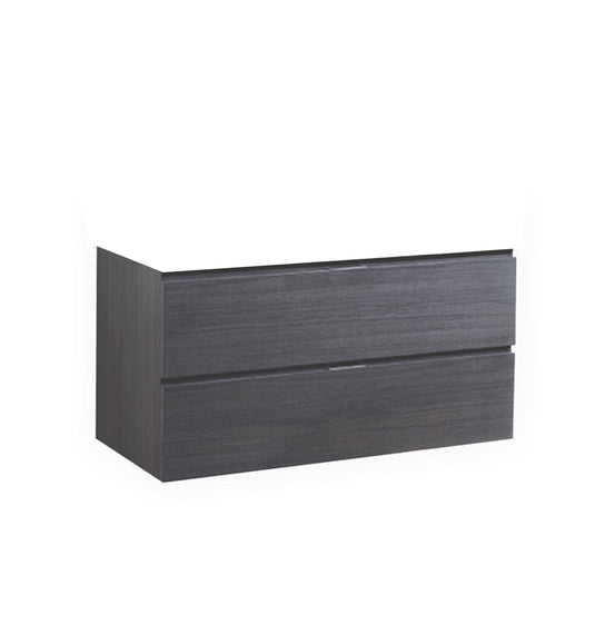 Bliss 40" Wall Mount / Wall Hung Modern Bathroom Vanity With 2 Drawers Countertop Not Included-Bathroom & More | High Quality from Coozify