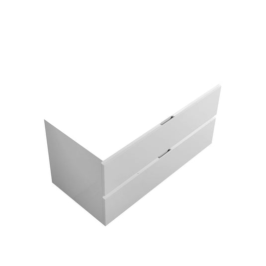 Bliss 40" Wall Mount / Wall Hung Modern Bathroom Vanity With 2 Drawers Countertop Not Included-Bathroom & More | High Quality from Coozify