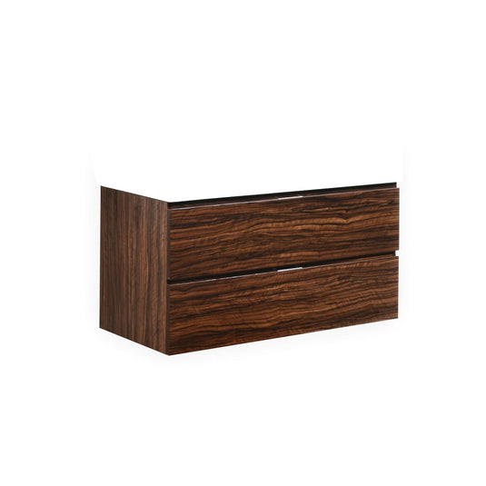 Bliss 40" Wall Mount / Wall Hung Modern Bathroom Vanity With 2 Drawers Countertop Not Included-Bathroom & More | High Quality from Coozify