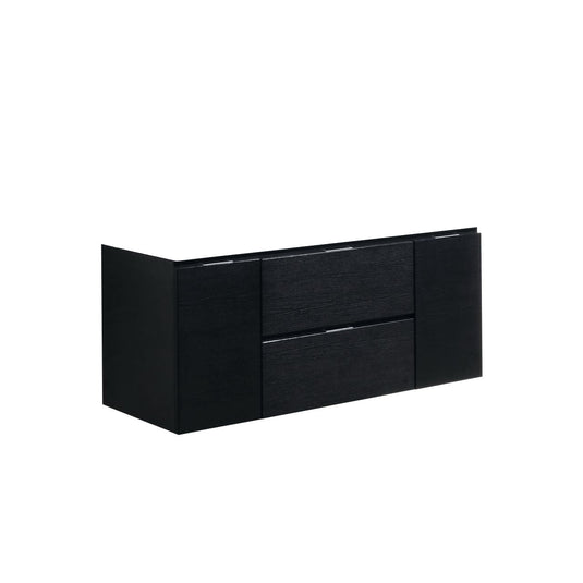 Bliss 48" Wall Mount / Wall Hung Single Sink Modern Bathroom Vanity With 2 Doors and 2 Drawers Countertop Not Included-Bathroom & More | High Quality from Coozify