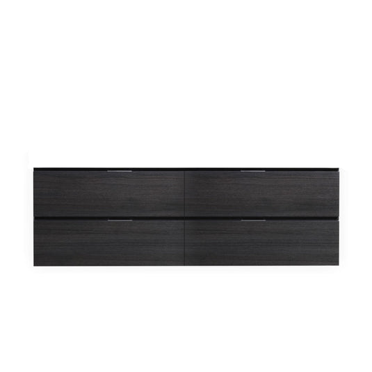 Bliss 80" Wall Mount / Wall Hung Modern Bathroom Vanity With 4 Drawers Countertop Not Included-Bathroom & More | High Quality from Coozify