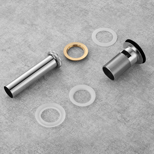 Solid Brass Construction Pop-up Drain With Black Finish – With Overflow-Bathroom & More | High Quality from Coozify