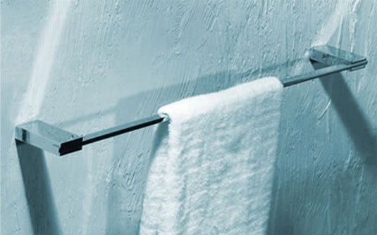 Fino 24 Inch Towel Bar – Chrome-Bathroom & More | High Quality from Coozify