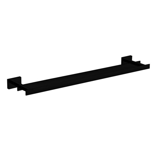 Aqua Plato 24” Double Towel Bar – Matte Black-Bathroom & More | High Quality from Coozify