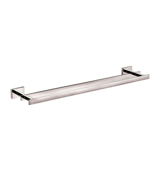 Aqua Plato 24" Double Towel Bar - Chrome-Bathroom & More | High Quality from Coozify