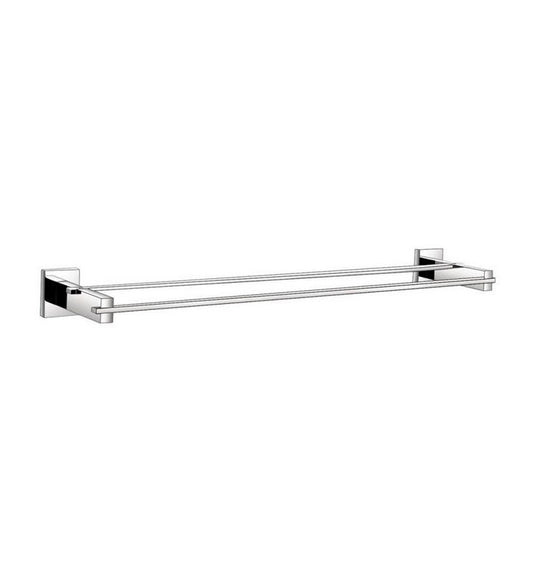 Korsa 18″ Double Towel Bar – Chrome-Bathroom & More | High Quality from Coozify