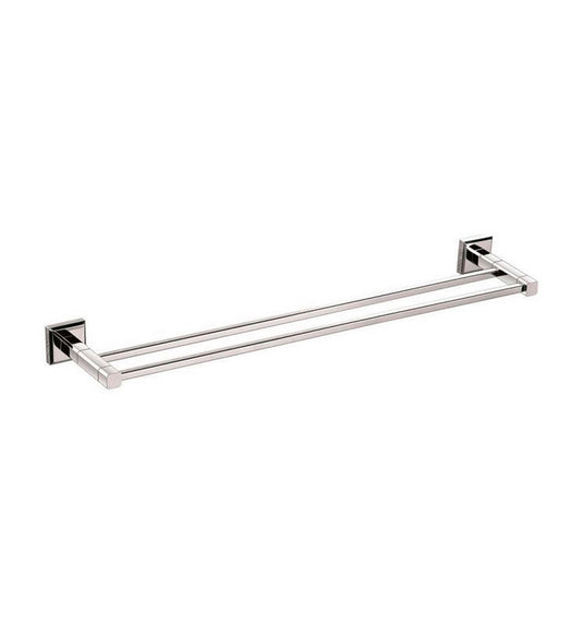 Aqua Nuon 24″ Double Towel Bar – Chrome-Bathroom & More | High Quality from Coozify