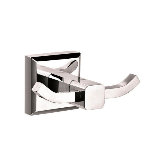 Aqua Nuon Double Robe Hook – Chrome-Bathroom & More | High Quality from Coozify