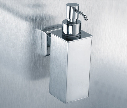 Aqua Nuon Wall Mount Stainless Steel Soap Dispenser-Bathroom & More | High Quality from Coozify