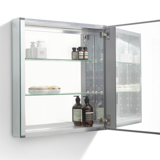 70" Wide Mirrored Medicine Cabinet-Bathroom & More | High Quality from Coozify