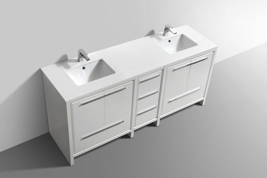 Dolce 72″ Modern Bathroom Vanity With Quartz Countertop-Bathroom & More | High Quality from Coozify