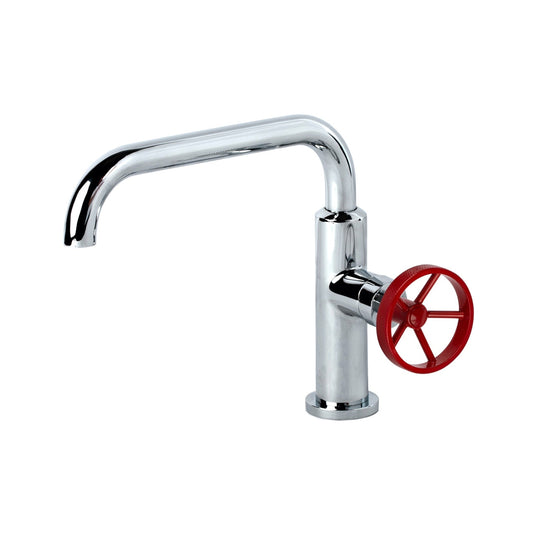 Loft Single Lever Bathroom Vanity Faucet With Side Handle – Chrome-Bathroom & More | High Quality from Coozify