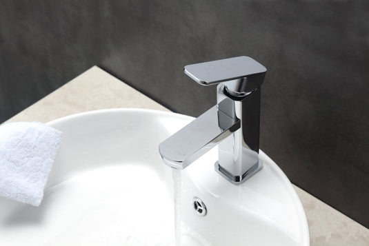 Aqua Soho Single Lever Wide Spread Bathroom Vanity Faucet – Chrome-Bathroom & More | High Quality from Coozify