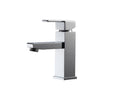 Aqua Piazza Single Lever Bathroom Vanity Faucet Chrome-Bathroom & More | High Quality from Coozify