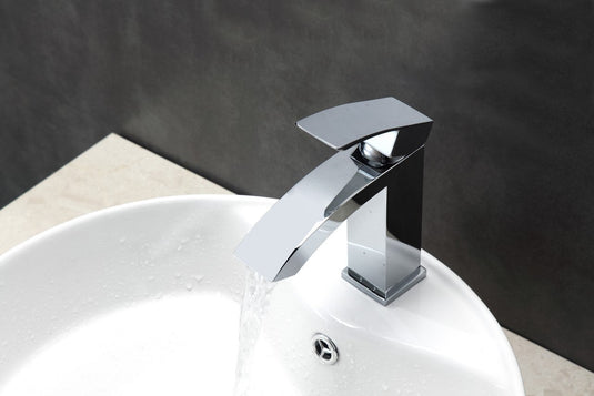 Balzo 6" Single Lever Wide Spread Bathroom Vanity Faucet Chrome-Bathroom & More | High Quality from Coozify