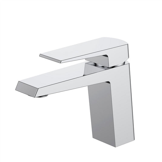 Chiaro 5" Single Lever Wide Spread Bathroom Vanity Faucet Chrome-Bathroom & More | High Quality from Coozify