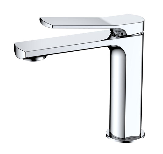 Balli 7" Single Lever Bathroom Vanity Faucet – Chrome-Bathroom & More | High Quality from Coozify