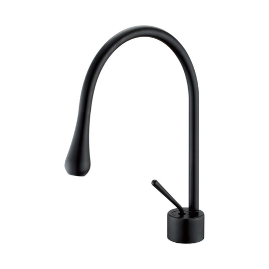 Infinity Single Lever Bathroom Vanity Faucet – Matte Black-Bathroom & More | High Quality from Coozify