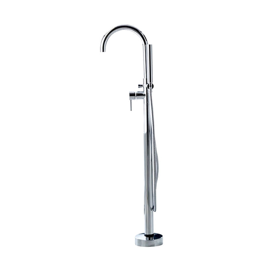 Aqua Ronda Floor Mounted Soaker Bathtub Faucet-Bathroom & More | High Quality from Coozify