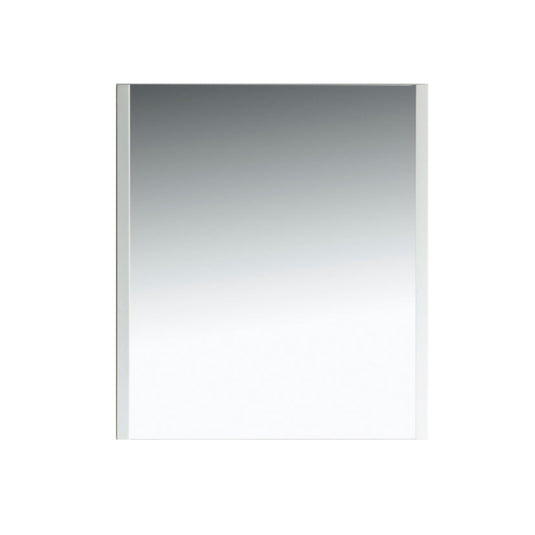 28″ Mirror – Gloss White-Bathroom & More | High Quality from Coozify