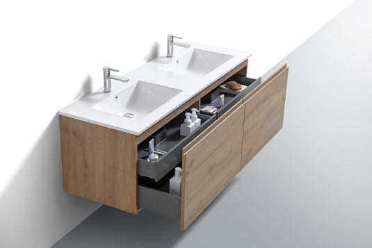 60″ Double Sink Balli Modern Bathroom Vanity-Bathroom & More | High Quality from Coozify