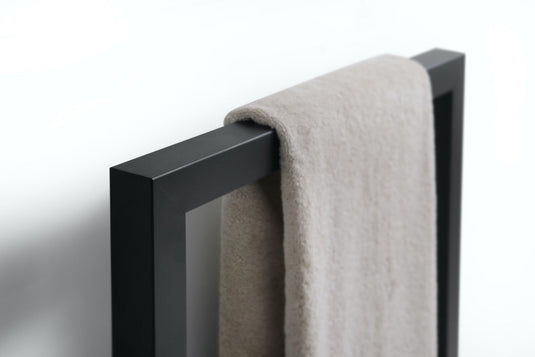 Cisco by Kube Bath Free Standing Towel Rack – Matte Black-Bathroom & More | High Quality from Coozify