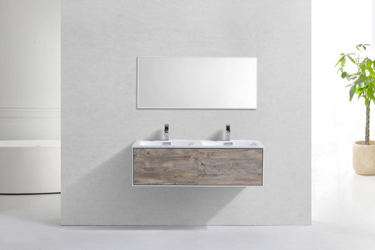 Divario 48″ Wall Mount Modern Bathroom Vanity-Bathroom & More | High Quality from Coozify