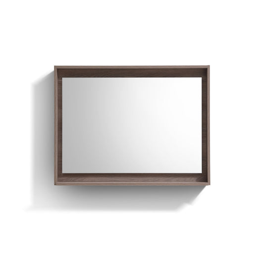 40" Wide Bathroom Mirror With Shelf – Butternut-Bathroom & More | High Quality from Coozify