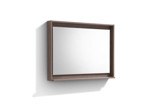40" Wide Bathroom Mirror With Shelf – Butternut-Bathroom & More | High Quality from Coozify
