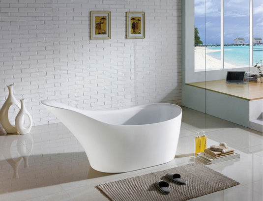 Victorian 68" x 28.8" x 31.3" Free Standing Bathtub-Bathroom & More | High Quality from Coozify