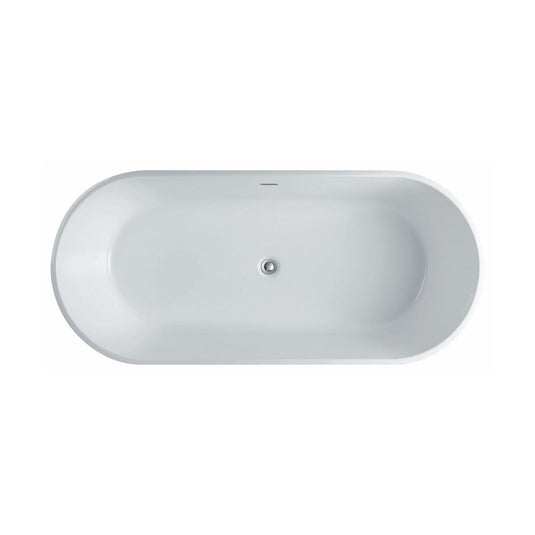 Ovale 66.2" x 31.6" x 22.5" Free Standing Bathtub-Bathroom & More | High Quality from Coozify