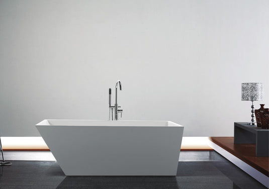 Obliquo 59.3″ x 29" x 24.5" Free Standing Bathtub-Bathroom & More | High Quality from Coozify