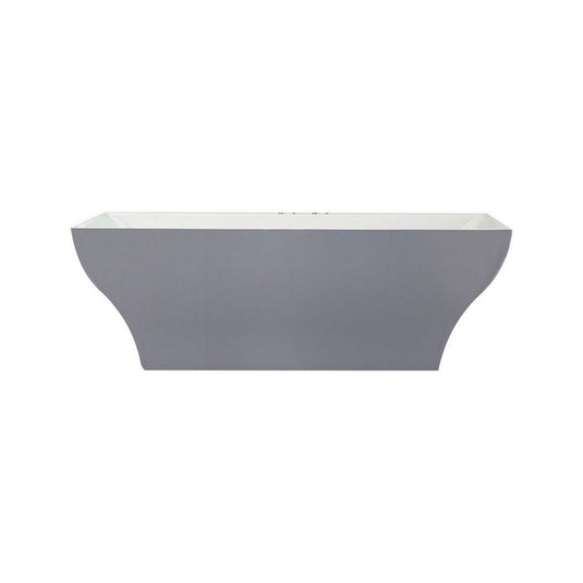 Volta 70.75" x 31.4" x 24" Free Standing Bathtub-Bathroom & More | High Quality from Coozify