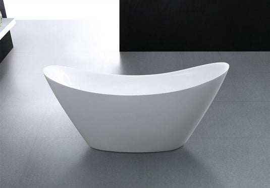 Luna 67.75" x 28.38" x 29" Free Standing Bathtub-Bathroom & More | High Quality from Coozify