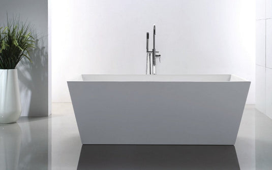 Squadra Free Standing Bathtub Collection in 59" 63" and 67"-Bathroom & More | High Quality from Coozify