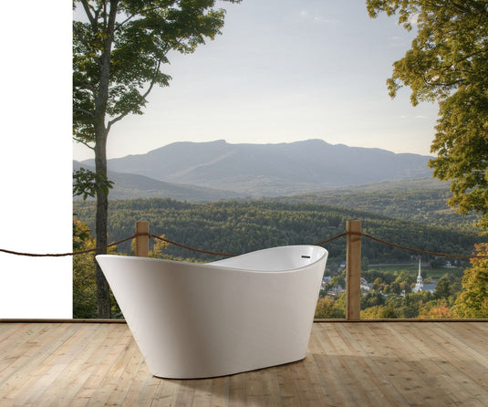 Lavello Free Standing 70.75" x 30.63" x 28.75" Bathtub-Bathroom & More | High Quality from Coozify