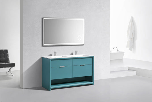 Nudo 60″ Double Sink Modern Bathroom Vanity-Bathroom & More | High Quality from Coozify