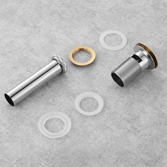 Solid Brass Construction Pop-up Drain With Gold Bronze Finish – With Overflow-Bathroom & More | High Quality from Coozify