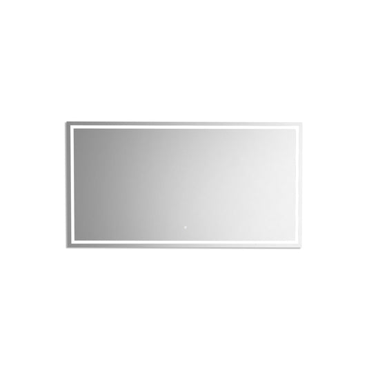 Sleek 60″ LED Mirror-Bathroom & More | High Quality from Coozify