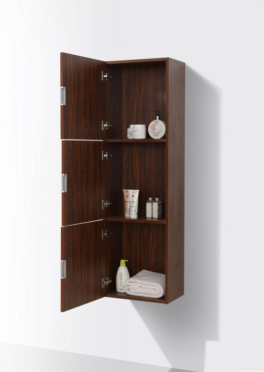 Bliss 18" Wide by 59" High Linen Side Cabinet With Three Doors-Bathroom & More | High Quality from Coozify