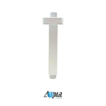 Aqua Piazza 6" Long Shower Head Ceiling Bar - Matte White Finish-Bathroom & More | High Quality from Coozify